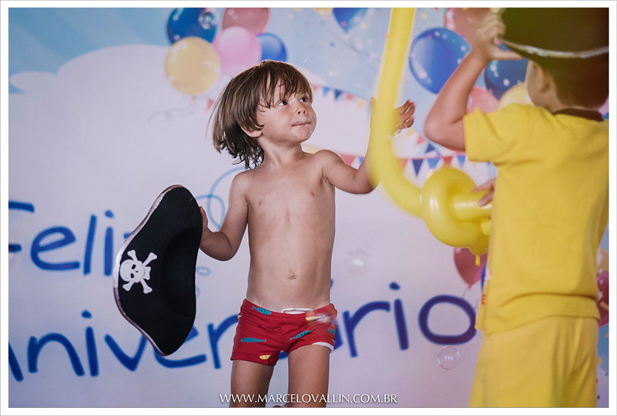 Marcelo Vallin | Comemoração festa 3 anos João | Fotografia Infantil RJ | Escola Carolina Patrício | São Conrado